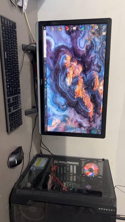 Gaming pc i3 2nd gen 8gb ram 128 ssd 24 inch lcd