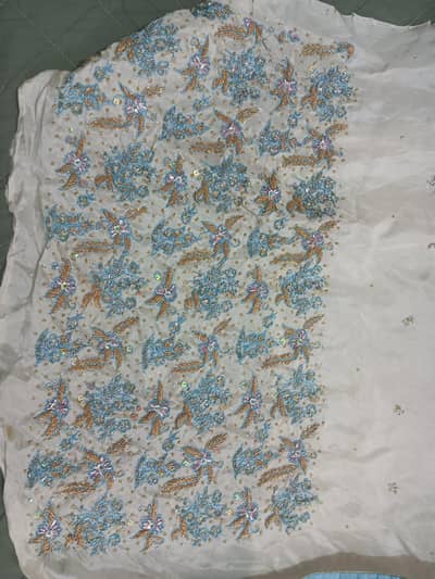 pure rawsilk heavily embellished