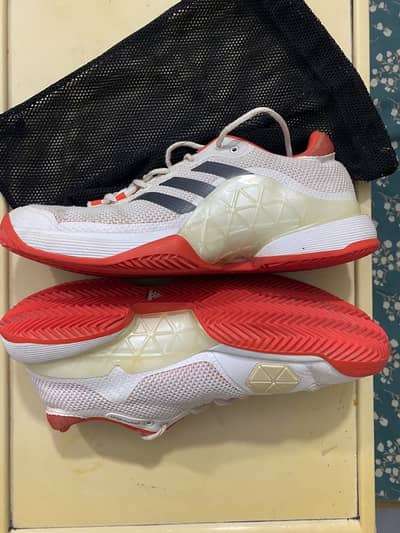 Adidas Barricade Padel Tennis & Indoor Court Shoes | US 10 / UK 9.5 /