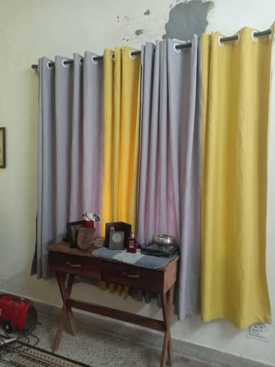 Pinterest like curtains neat condition just use one week