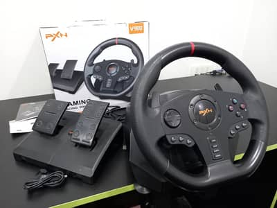 PXN V900 Budget Racing Setup | 900° Steering Wheel + Pedals | Full Box