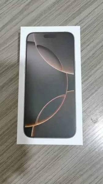 iphone 16 pro max mobile phone complete box