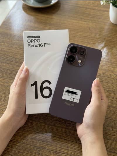 Oppo Reno 16F 5G - Just Box Open / 1 Day Useo - Full Warranty