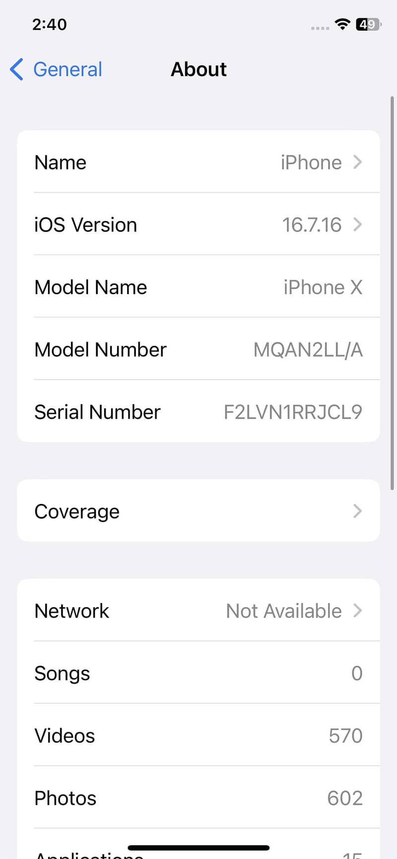 Apple iPhone X 4