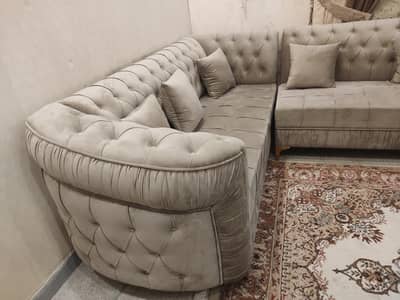 L shape sofa