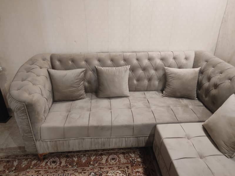 L shape sofa 1