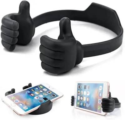 Cute Thumbs Up Lazy Mobile Stand - Flexible Phone & Tablet Holder