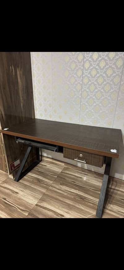 Computer table with chair