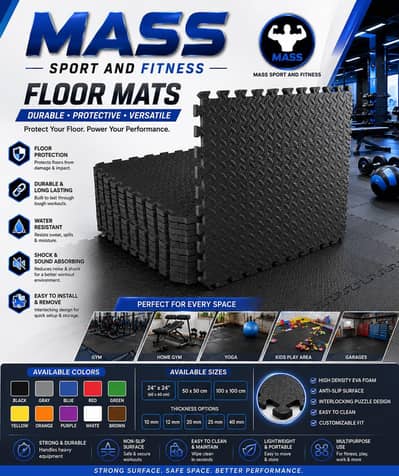 Gym mats / Yoga mat / rubber gym mats / EVA foam mat