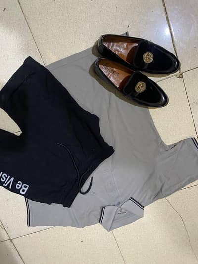deal. . versac shoes size 39 #shahzaib shaheen shirt # expo store short
