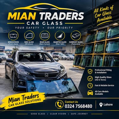 Car Windscreen & Car Glass in Lahore | Mian Traders