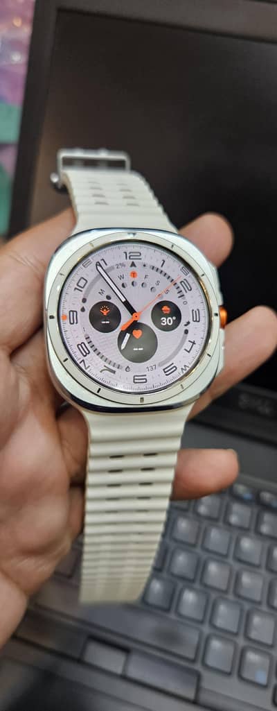 Samsung Watch Ultra 47mm White Complete Box
