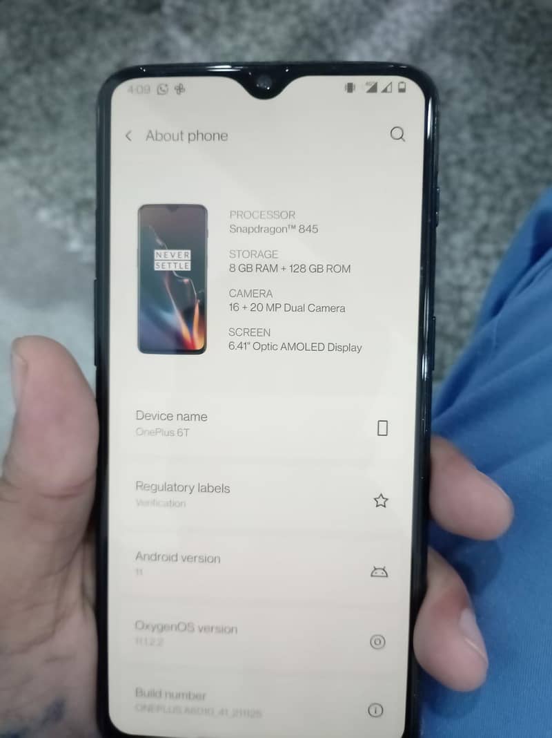 One Plus 6T 4