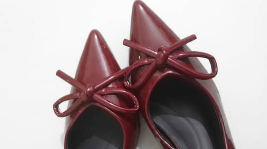 cherry red heels