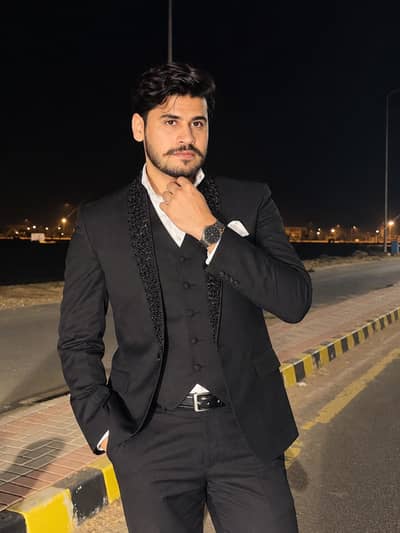 Tuxedo pant coat