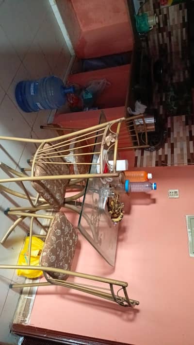 iron dining table
