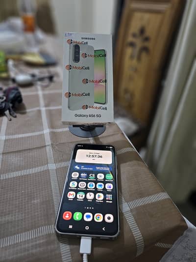 Samsung Mobile A56 8/256 warranty left till march 2027 10/10 condition