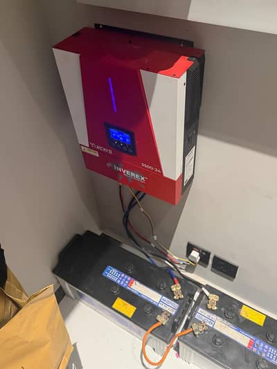 Inverex Yukon II 3.5KW + 2 Daewoo DIB-180 Batteries
