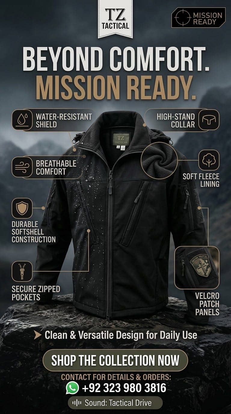 Tactical soft shell jacket 0