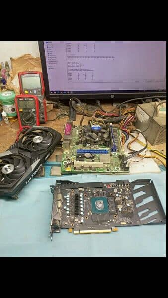fualty graphics card repairing and buying all models RTX R9 GTX RX all 2