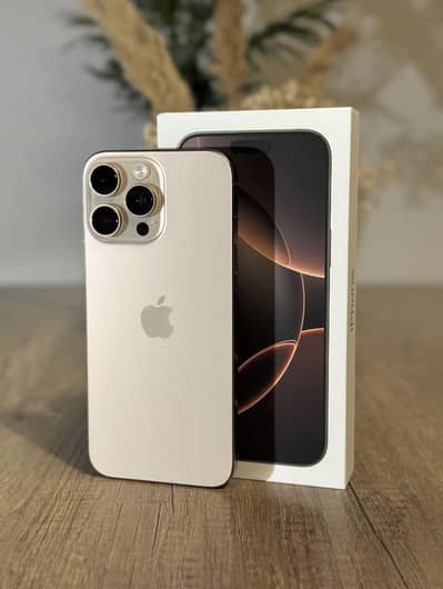 Apple iPhone 16 Pro Max 256GB Desert Titanium | PTA Approved