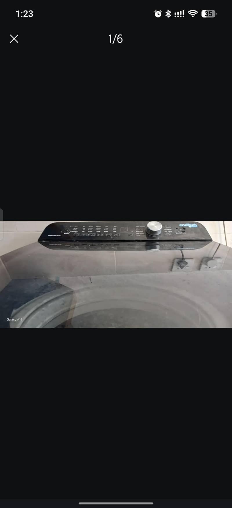 washing machine automatic. 58000 3
