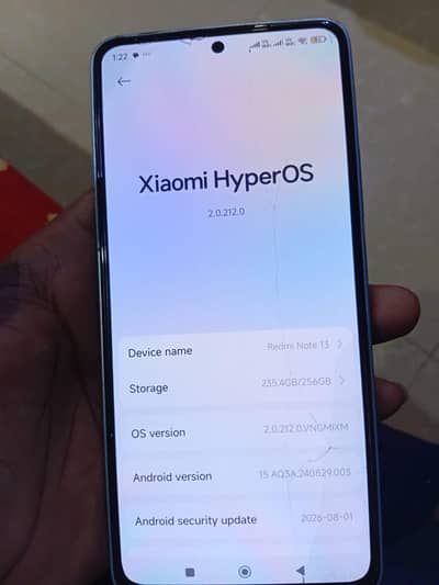 Xiaomi Redmi Note 13 8/256 urgent sale