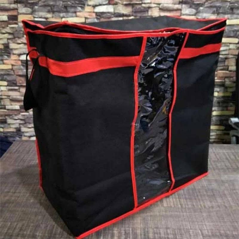 stackble storage bags black red 1