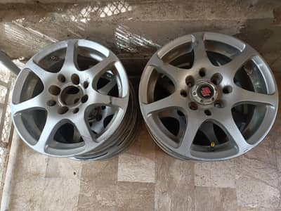 13 inch and 15 inch rims