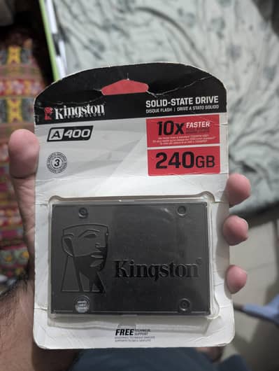 Kingston A400 240GB SSD – Brand New, Sealed