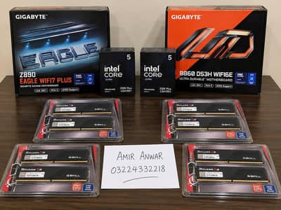 Brand New Intel Core Ultra PC Components | DDR5 | Z890 | B860