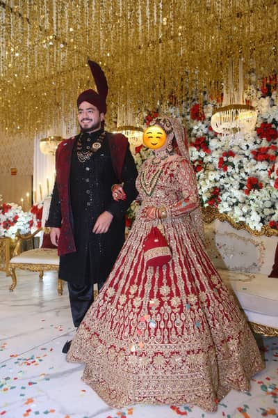 Elegant wedding wear