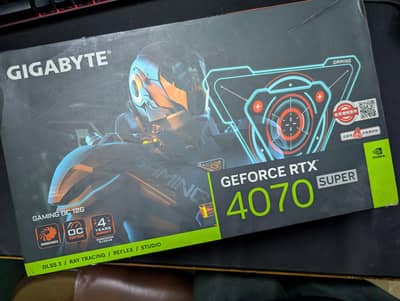 Gigabyte RTX 4070 SUPER Gaming OC 12GB – Excellent Condition
