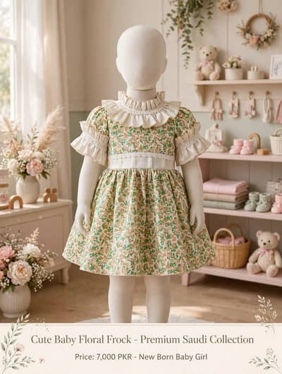 SAUDIA ARABIA  vintage style toodler dress size small