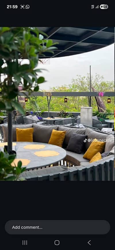 lotone cafe i8 isalamabad for sale