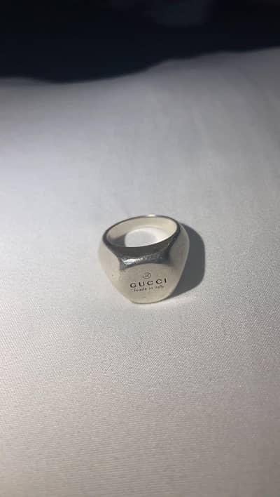 Gucci Trademark Signet Ring