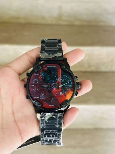 Diesel Mr Daddy 2.0 DZ-7395 Men’s Original Chronograph Watch 57mm Dial