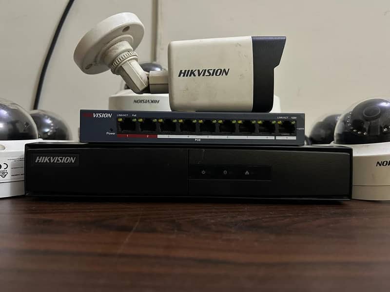 NVR DVR 10 camera system 1
