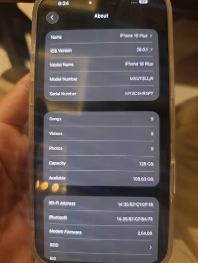 Apple iPhone 16 Plus