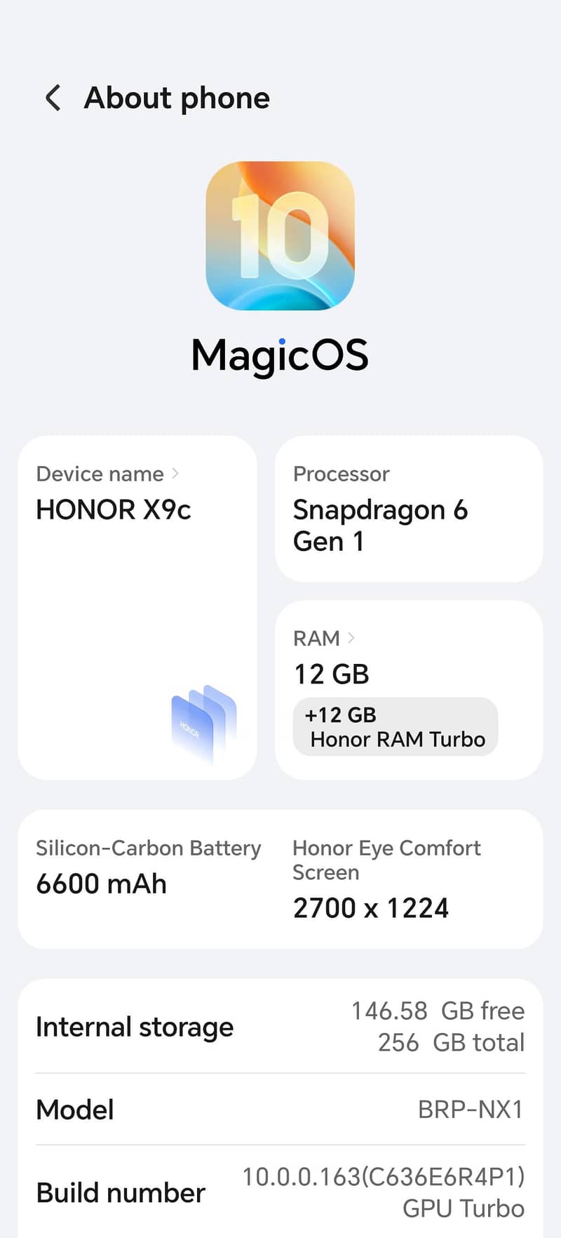 Honor X9c 0