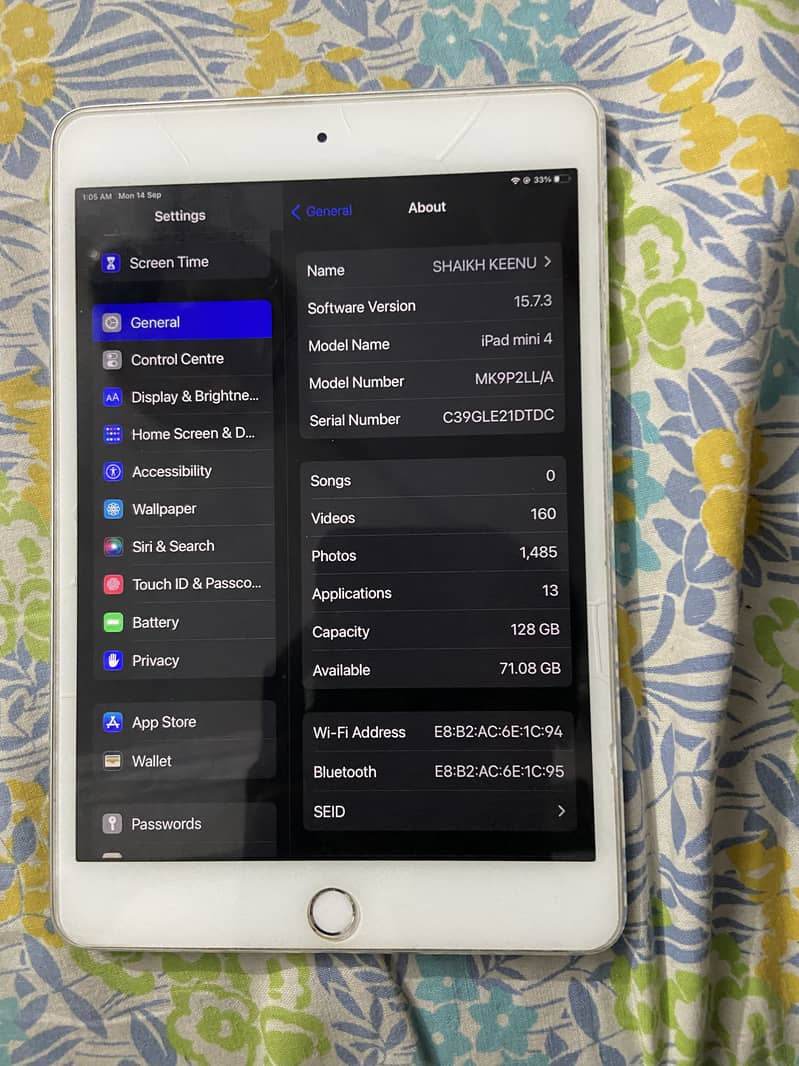Ipad mini 4 5