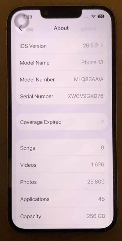 Apple iPhone 13 256 Non PTA