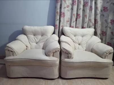Leather sofa set 07 seater