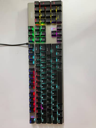 AOC mechanical gaming keyboard with blue switches