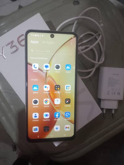 vivo y 36 8gb 128gb 10%10 all ok seald set fast charging