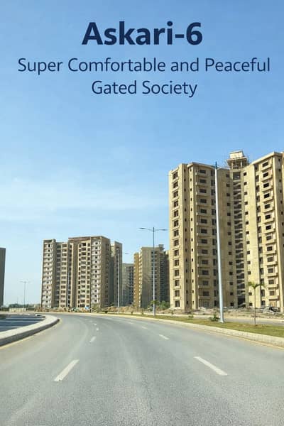 West Open 4 Bed DD Apartment Askari 6
