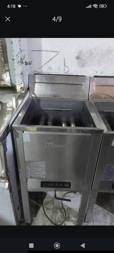 imported Fryer Rinnai and Genesis total original with warranty