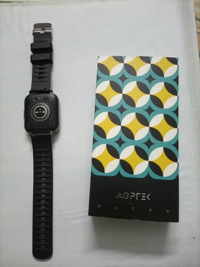 AGPTEK LW31 Smart Watch - Excellent Condition + Extras