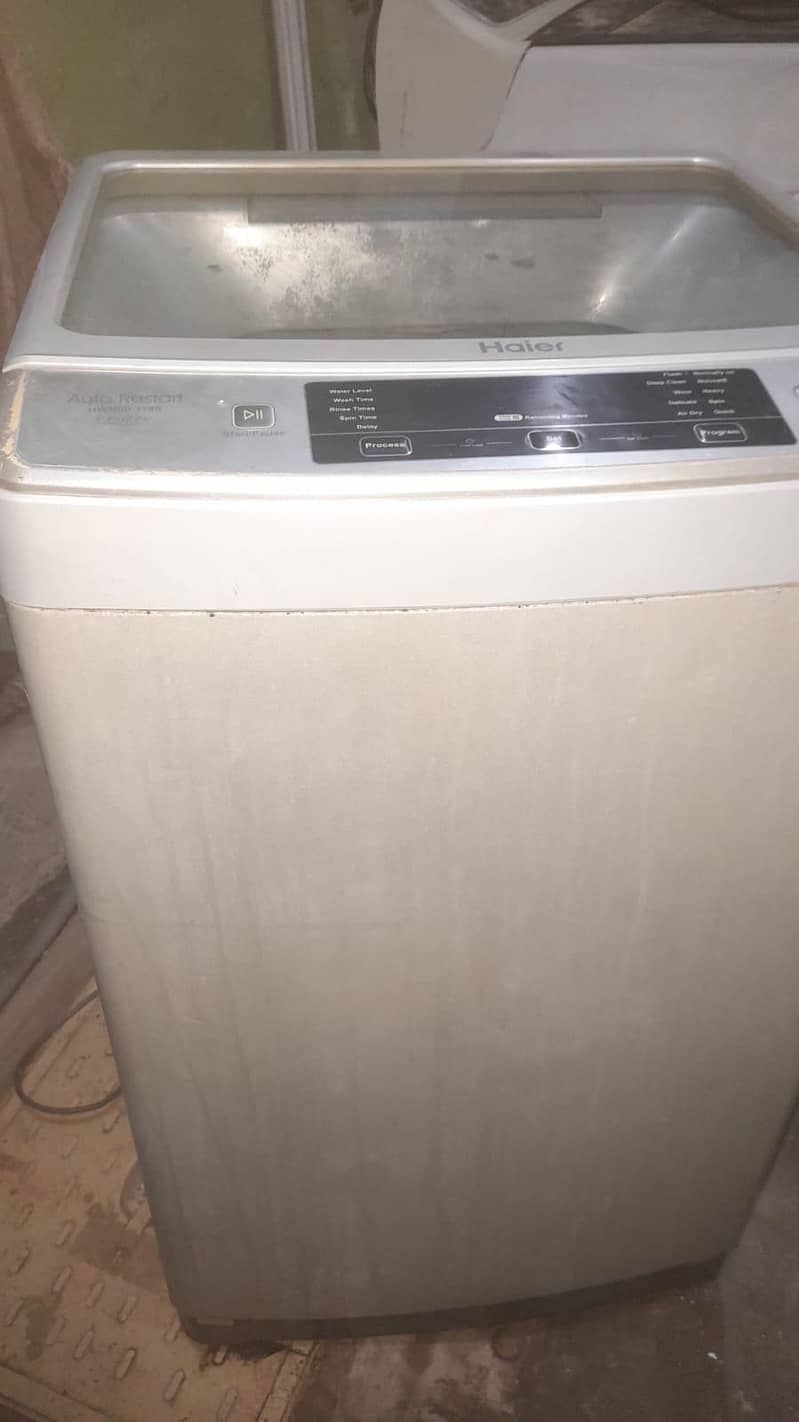 haier automatic washing machine 0