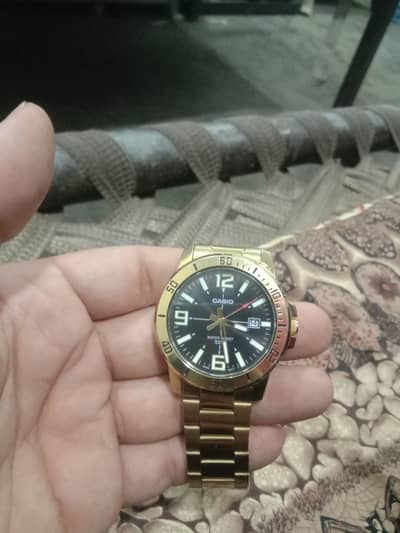 Casio - MTP-VD01G-1BVUDF - Stainless Steel Wrist Watch for Men